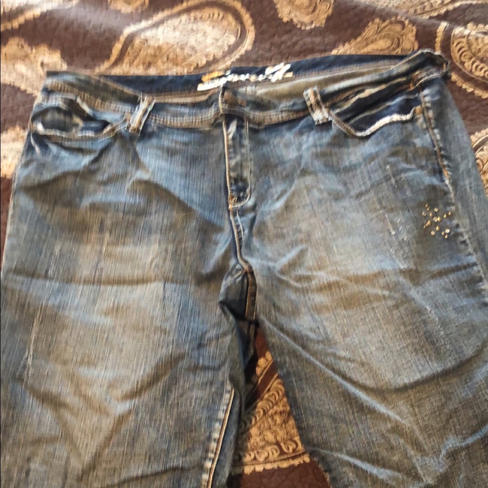 Seven 7 brand plus size capris